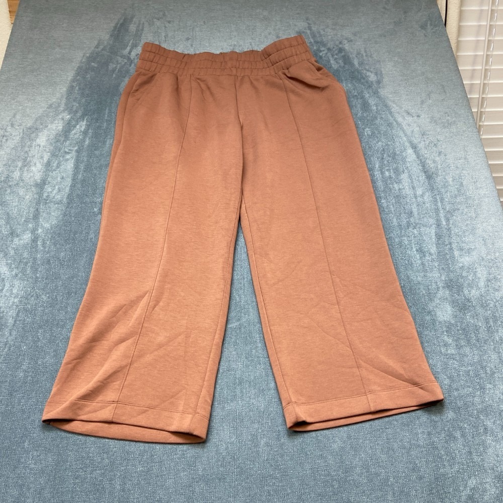 Old Navy Active Sweatpants Womens XL Peach Bounce Fleece Breathable High Rise